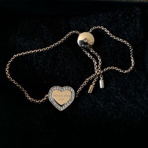 Micheal Kors Heart Tennis bracelet